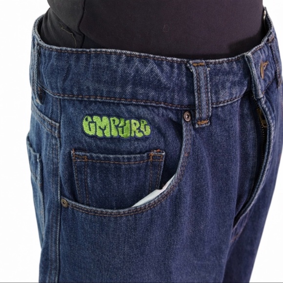 Empyre Dark Blue Women's Cargo/Skater Jeans - Picture 3 of 12